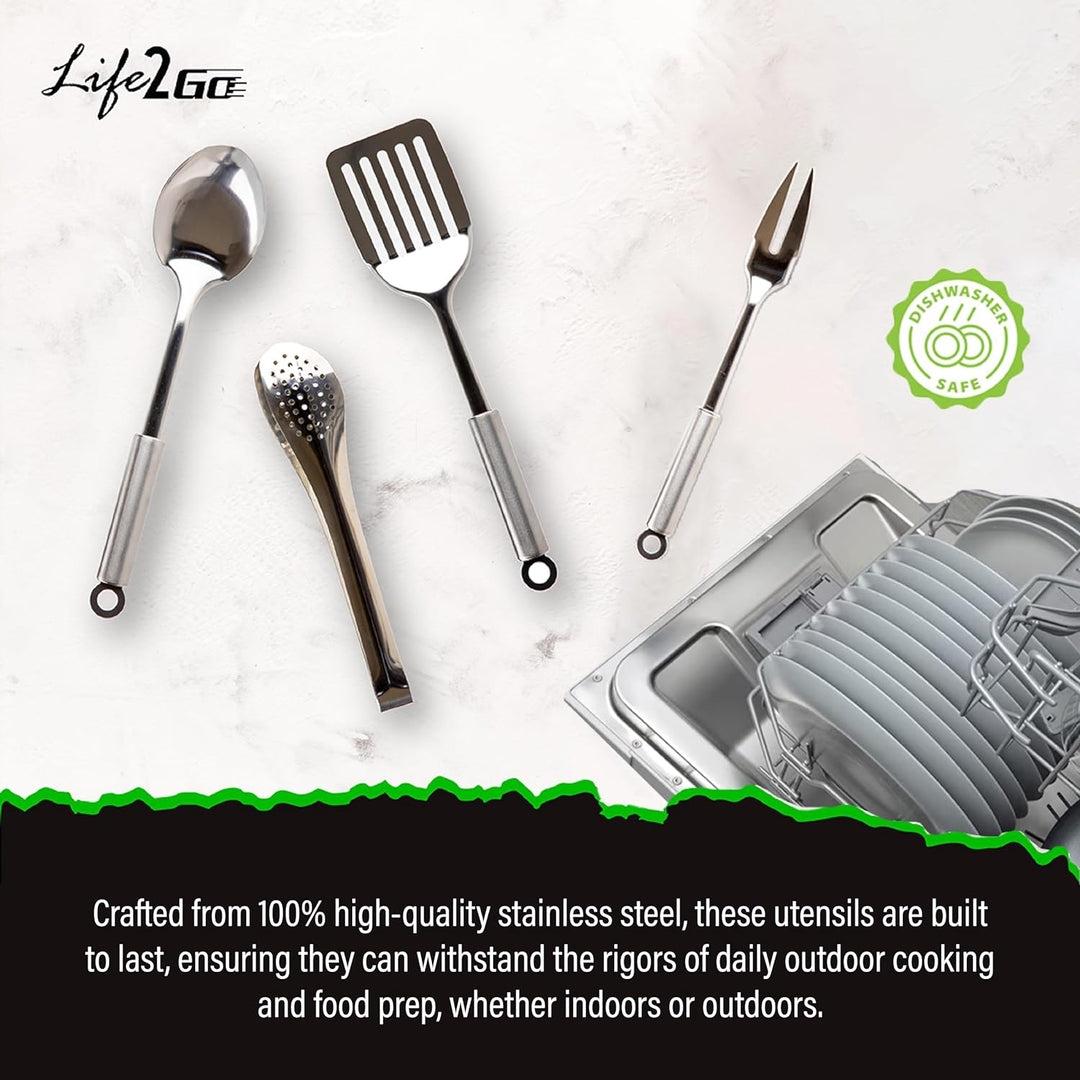 12 Pcs Navy Camp Cooking Utensil Set